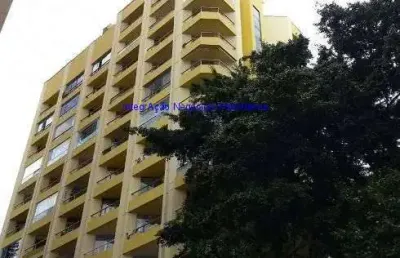 Apartamento studio 35m², 01 dormitório, 01 banheiro e 01 vaga na garagem.  condomínio com portaria 24hrs, piscina, salão de festa e churrasqueira.