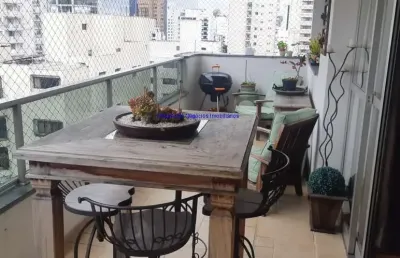 Apartamento 240m², 04 dormitórios (sendo 03 suítes), 04 banheiros e 04 vagas na garagem.  condomínio com portaria, segurança 24hrs, piscina, academia,