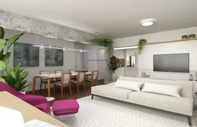 Apartamento 185.63m², 03 dormitório (sendo 01 suíte), 03 banheiros e 01 vaga na garagem.  condomínio com portaria e segurança 24hrs.