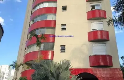 Apartamento mobiliado 116m², 02 dormitórios (sendo 01 suíte e 01 suíte máster), 3 banheiros e 03 vagas na garagem.  condomínio com portaria 24hrs