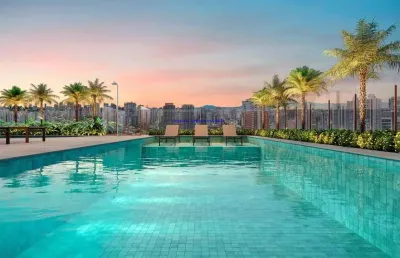 Apartamento 69,90m²,  02 dormitórios (sendo suítes), 03 banheiros e 01 vaga de garagem; (fotos ilustrativas, entrega prevista para nov/2027).