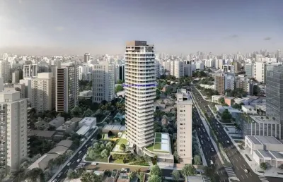 Apartamento 323m², 03 dormitórios (sendo suítes), 04 banheiros e 05 vagas de garagem.  condomínio com portaria, segurança, piscina, academia