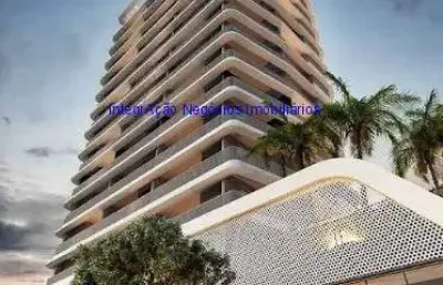 Apartamento studio 47m², 01 dormitório e 01 banheiro; (fotos ilustrativa, entrega prevista para outubro/2025).  condomínio com portaria, segurança