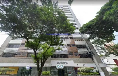 Conjunto comercial 44.86m², 01 banheiro e 01 vaga na garagem.  condomínio com recepção e segurança 24hrs.   excelente localização entre as ruas barão