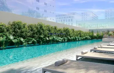 Apartamento 46,48m², 01 dormitório, 01 banheiro e 01 vaga de garagem; (fotos ilustrativas, entrega prevista para fevereiro/2028).  condomínio