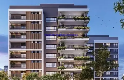 Apartamento 219m², 04 dormitórios (sendo suítes), 05 banheiros e 04 vagas de garagem; (fotos ilustrativa, entrega prevista para maio/2026).