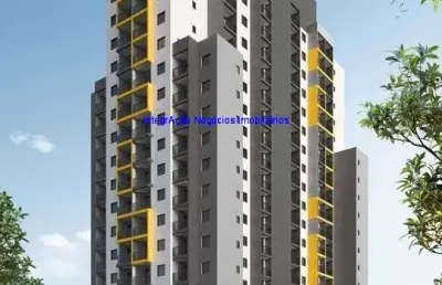 Apartamento studio 30,70m², 01 dormitório e 01 banheiro; ( fotos ilustrativa)  condomínio com segurança, piscina, academia, salão de festas