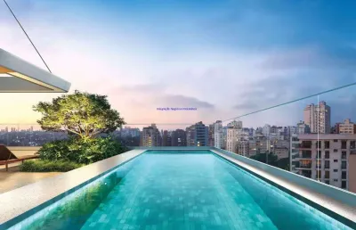 Apartamento 114m², 02 dormitórios (sendo 01 suíte), 02 banheiros e 01 vaga de garagem; (fotos ilustrativas, entrega prevista para abril/2026).