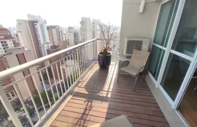 Apartamento 104m², 01 dormitório, 02 banheiros e 01 vaga de garagem.  condomínio  portaria, segurança, portaria, piscina, academia, salão de festas