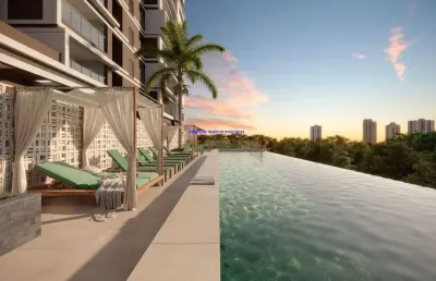 Apartamento  180,65m², 04 dormitórios (sendo suítes), 05 banheiros e 03 vagas de garagem; (fotos ilustrativas).  condomínio com portaria, segurança