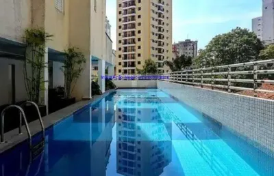 Apartamento 52m², 02 dormitórios, 02 banheiros e 01 vaga na garagem.  condomínio com portaria, segurança 24hrs, piscina, salão de festa, churrasqueira