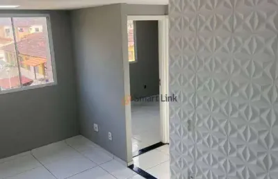 Apartamento com 2 dormitórios à venda, 40 m² por r$ 119.000,00 - cosmos - rio de janeiro/rj