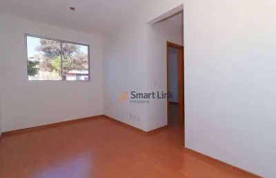 Apartamento com 2 dormitórios à venda, 45 m² por r$ 150.000,00 - botafogo (justinópolis) - ribeirão das neves/mg