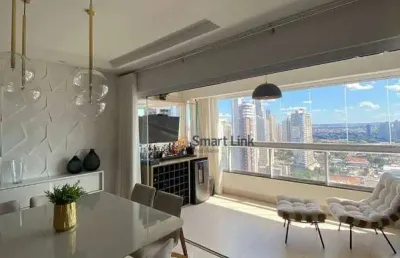 Apartamento com 3 dormitórios à venda, 127 m² por r$ 1.490.000,00 - setor marista - goiânia/go
