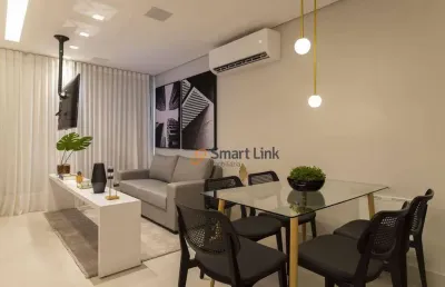 Apartamento com 2 dormitórios à venda, 72 m² por r$ 757.396,00 - setor bueno - goiânia/go