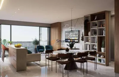 Apartamento com 3 dormitórios à venda, 135 m² por r$ 1.468.000,00 - setor oeste - goiânia/go
