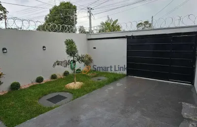 Casa com 3 dormitórios à venda, 94 m² por r$ 319.000,00 - jardim flamboyant - senador canedo/go