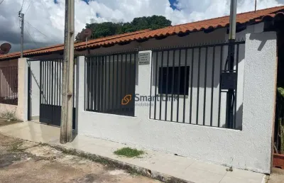 Casa com 3 dormitórios à venda, 100 m² por r$ 185.000,00 - mansões centro oeste - águas lindas de goiás/go