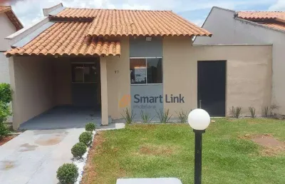 Casa com 2 dormitórios à venda, 61 m² por r$ 185.000,00 - sítios vale das brisas - senador canedo/go