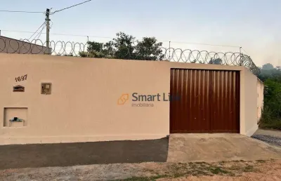 Casa com 2 dormitórios à venda, 67 m² por r$ 135.000,00 - centro - são francisco/mg