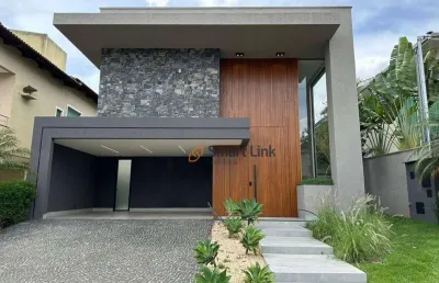Sobrado com 4 dormitórios à venda, 304 m² por r$ 3.200.000,00 - jardins madri - goiânia/go