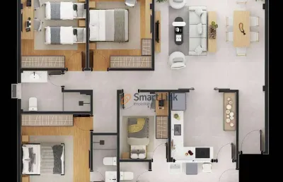 Apartamento com 3 dormitórios à venda, 121 m² por r$ 750.000,00 - embaré - santos/sp