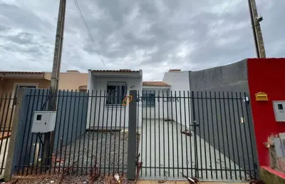 Casa com 2 dormitórios à venda, 48 m² por r$ 174.900,00 - cará-cará - ponta grossa/pr