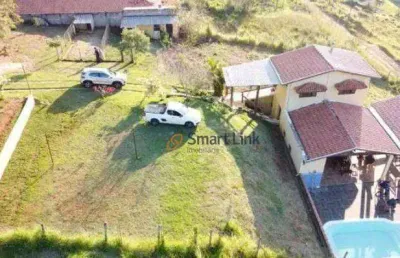 Chácara com 2 dormitórios à venda, 2700 m² por r$ 480.000,00 - chácara dallas - taubaté/sp