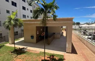 Apartamento com 2 dormitórios à venda, 43 m² por r$ 140.000,00 - parque esplanada i - valparaíso de goiás/go
