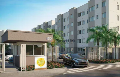 Apartamento com 2 dormitórios à venda, 48 m² por r$ 165.000,00 - guaratiba - rio de janeiro/rj