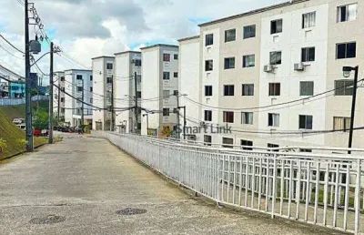 Apartamento com 2 dormitórios à venda, 42 m² por r$ 150.000,00 - cajazeiras - salvador/ba