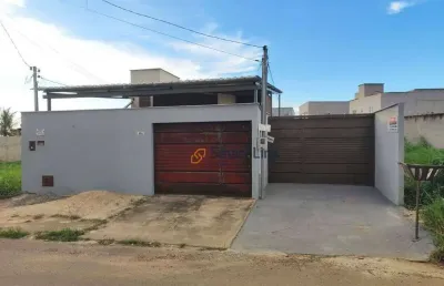 Casa com 2 dormitórios à venda, 60 m² por r$ 245.000,00 - residencial prado - senador canedo/go