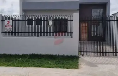 Casa com 3 quartos à venda na rua cambé, 925, alto tarumã, pinhais, 80 m2 por r$ 499.000