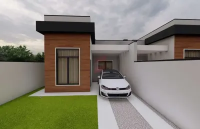 Casa com 3 quartos à venda na rua honorato da silveira, 63, ipê, são josé dos pinhais por r$ 420.000