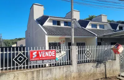 Casa com 3 quartos à venda na avenida vidal ramos, 330, vila são tiago, piraquara, 92 m2 por r$ 399.000