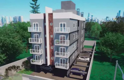 Apartamento com 2 quartos à venda na rua pedro elias graciano, 17, centro, pinhais por r$ 389.000