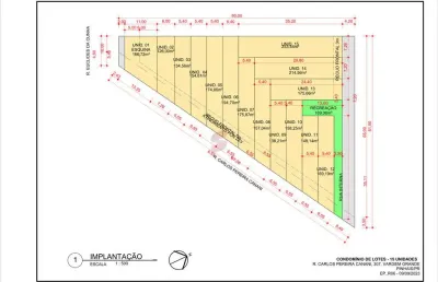 Terreno em condomínio fechado à venda na rua carlos pereira canani, 307, vargem grande, pinhais por r$ 216.736
