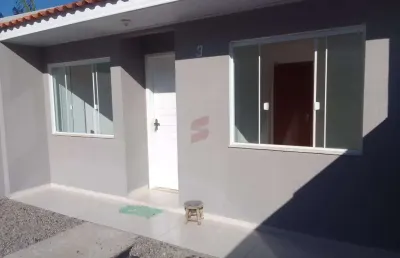 Casa com 2 quartos à venda na rua joão baron, 372, planta deodoro, piraquara, 55 m2 por r$ 225.000
