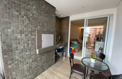 Excelente apto com125m², 3 suítes + lavabo, vaga dupla de garagem e hobby-box