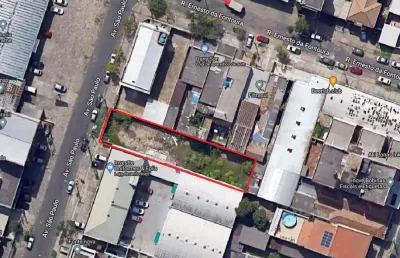 Terreno/lote residencial para venda no bairro são geraldo em porto alegre