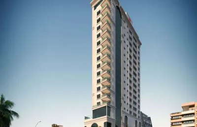 Cobertura duplex para venda no bairro meia praia em itapema