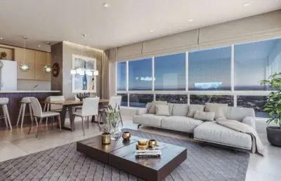 Apartamento 2 quartos sendo 2 suítes para venda no bairro predial em torres