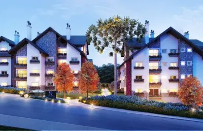 Apartamento 2 quartos sendo 1 suíte para venda no bairro vila suíça em gramado