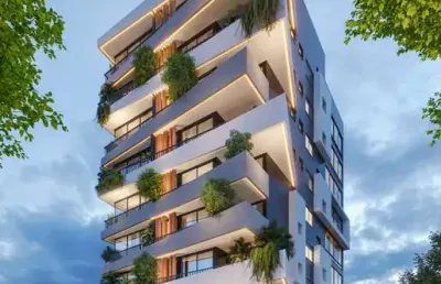 Apartamento 1 quarto sendo 1 suíte para venda no bairro praia da cal em torres
