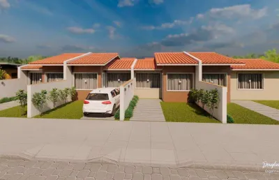 Casa 2 quartos sendo 1 suíte para venda no bairro praia azul em passo de torres