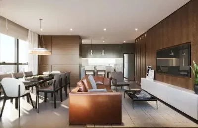 Apartamento cobertura 3 quartos sendo 2 suítes para venda no bairro centro em torres