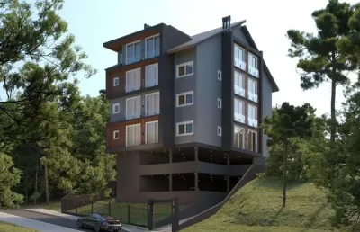 Apartamento 1 quarto sendo 1 suíte para venda no bairro carniel em gramado