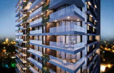 Apartamento 3 quartos sendo 2 suítes para venda no bairro centro em torres