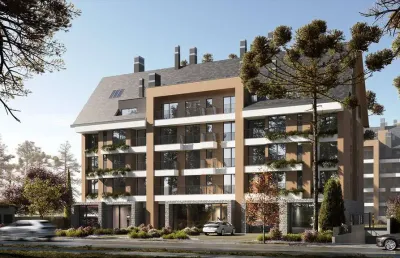 Apartamento 2 quartos sendo 2 suítes para venda no bairro planalto em gramado