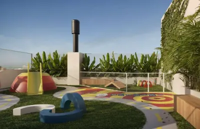 Apartamento 2 quartos sendo 2 suítes para venda no bairro praia grande em torres